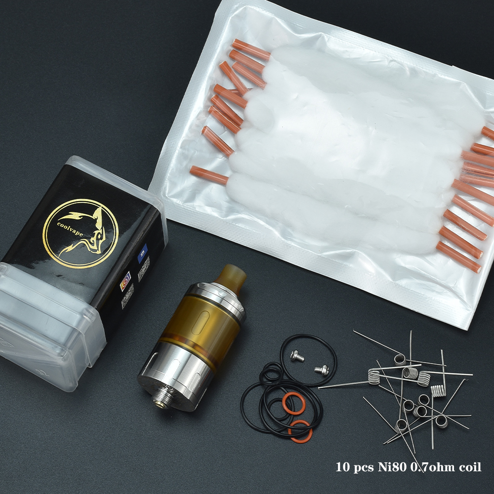 Wolfcoolvape Hussar Gobby RTA  - Vape Coil Replacement ulasan dan harga