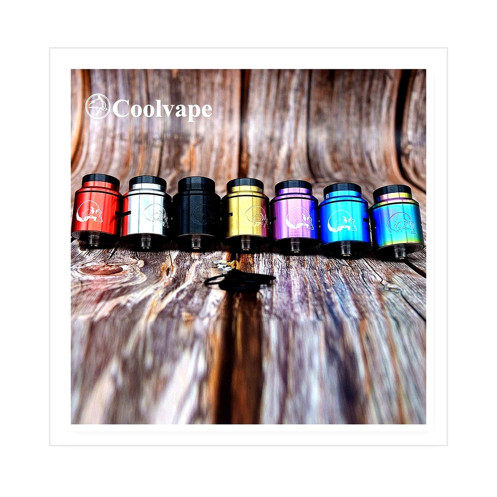 WOLFCOOL C2MNT RDA Vape Atomiz - Vape Coil Replacement ulasan dan harga