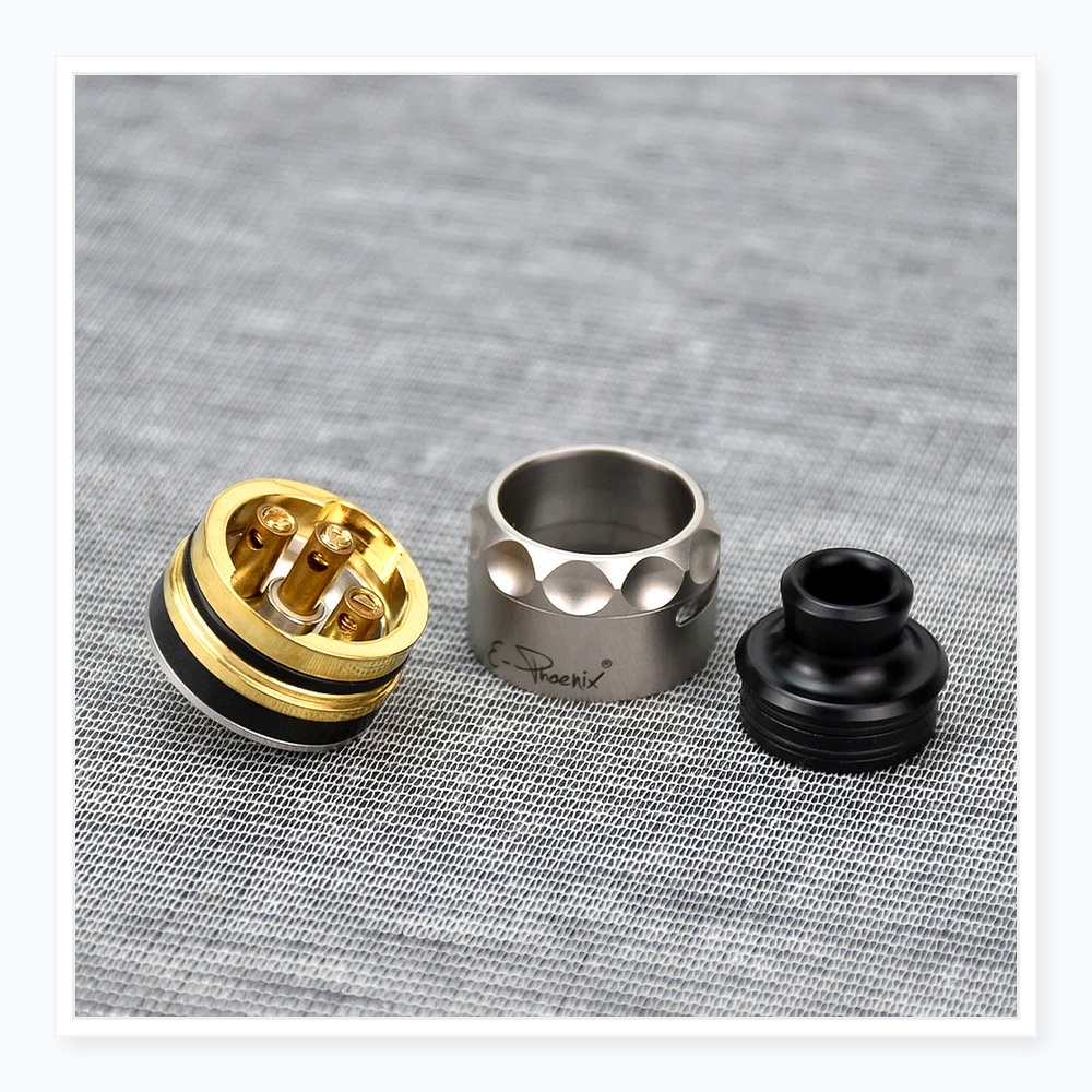 E-Phoenix Resurrection V2 RDA  - Vape Coil Replacement ulasan dan harga