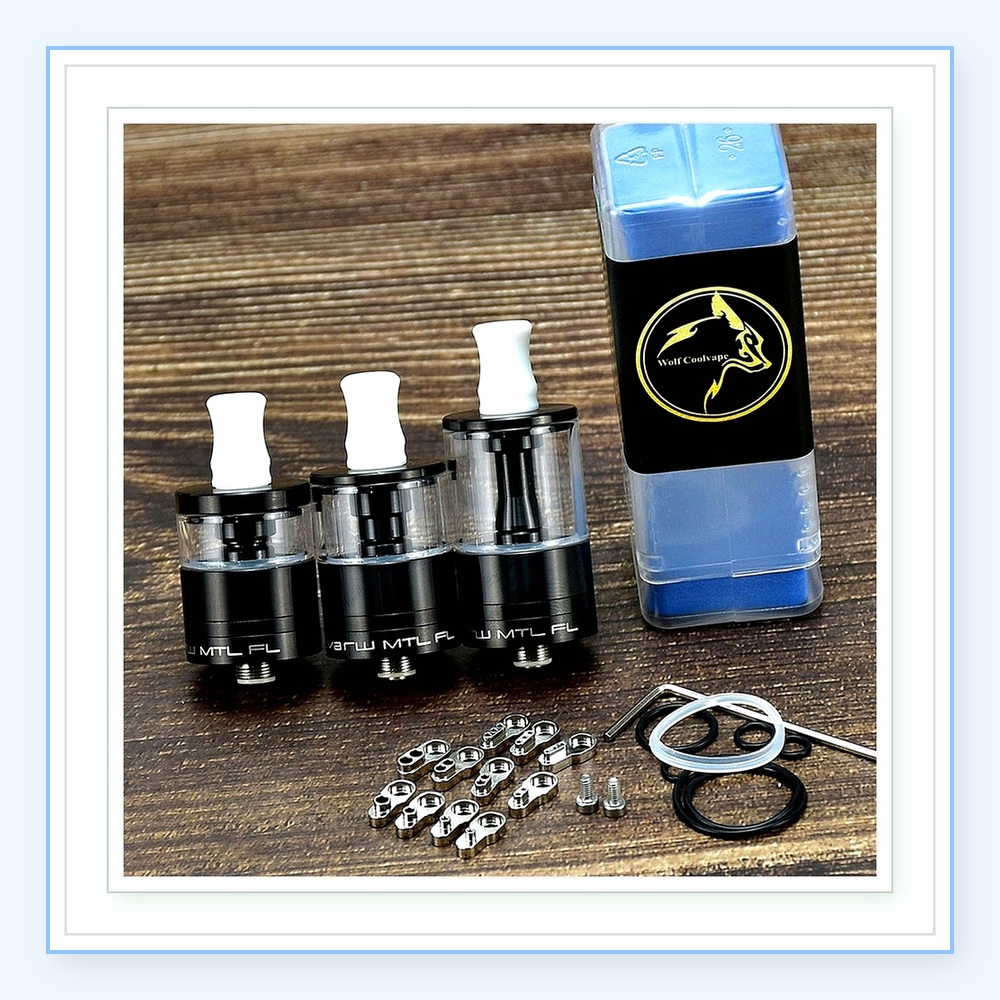Dvarw MTL FL RTA 22mm Vape Ato - Vape Coil Replacement ulasan dan harga