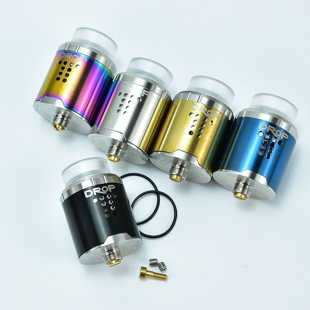 24mm DROP RDA Tank Atomizer -  - Vape Coil Replacement ulasan dan harga