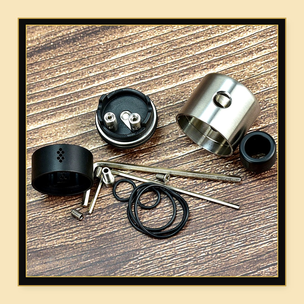Convergent RDA Vape Tank 22mm  - Vape Coil Replacement ulasan dan harga